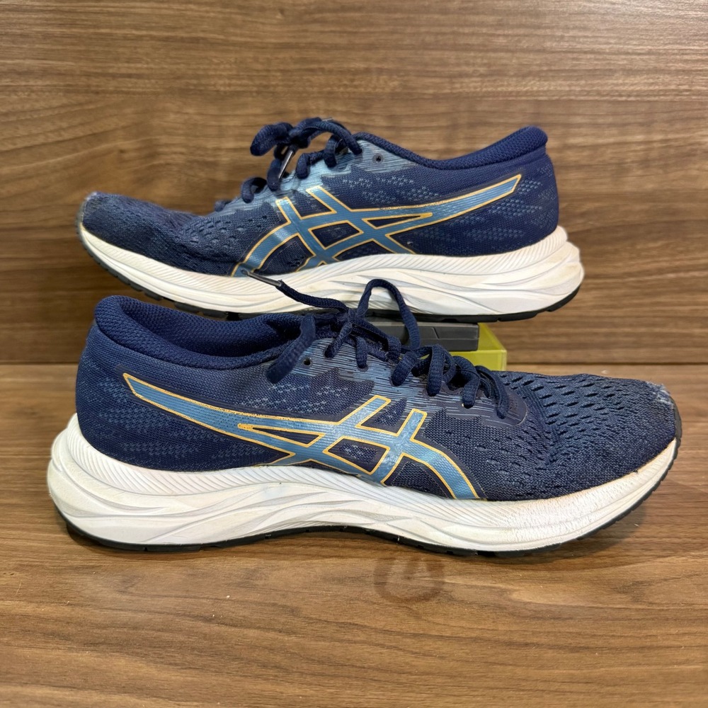 Asics Gel-Excite 7 Running Shoes Womens 8 Navy Blue 1012A562 Athletic Sneaker